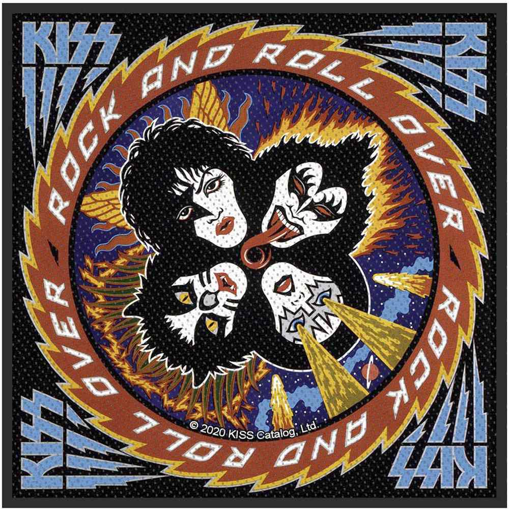 Kiss - Rock N' Roll Over Patch - Multicolours